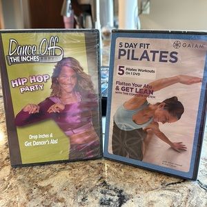 Two Exercise DVD’s.  NWOT